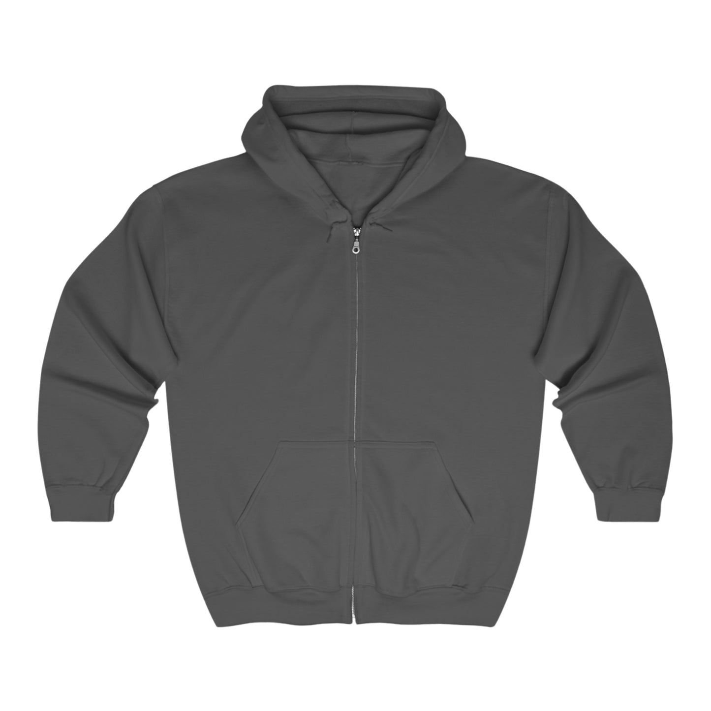 Whale Tail Full Zip Hooded Sweatshirt