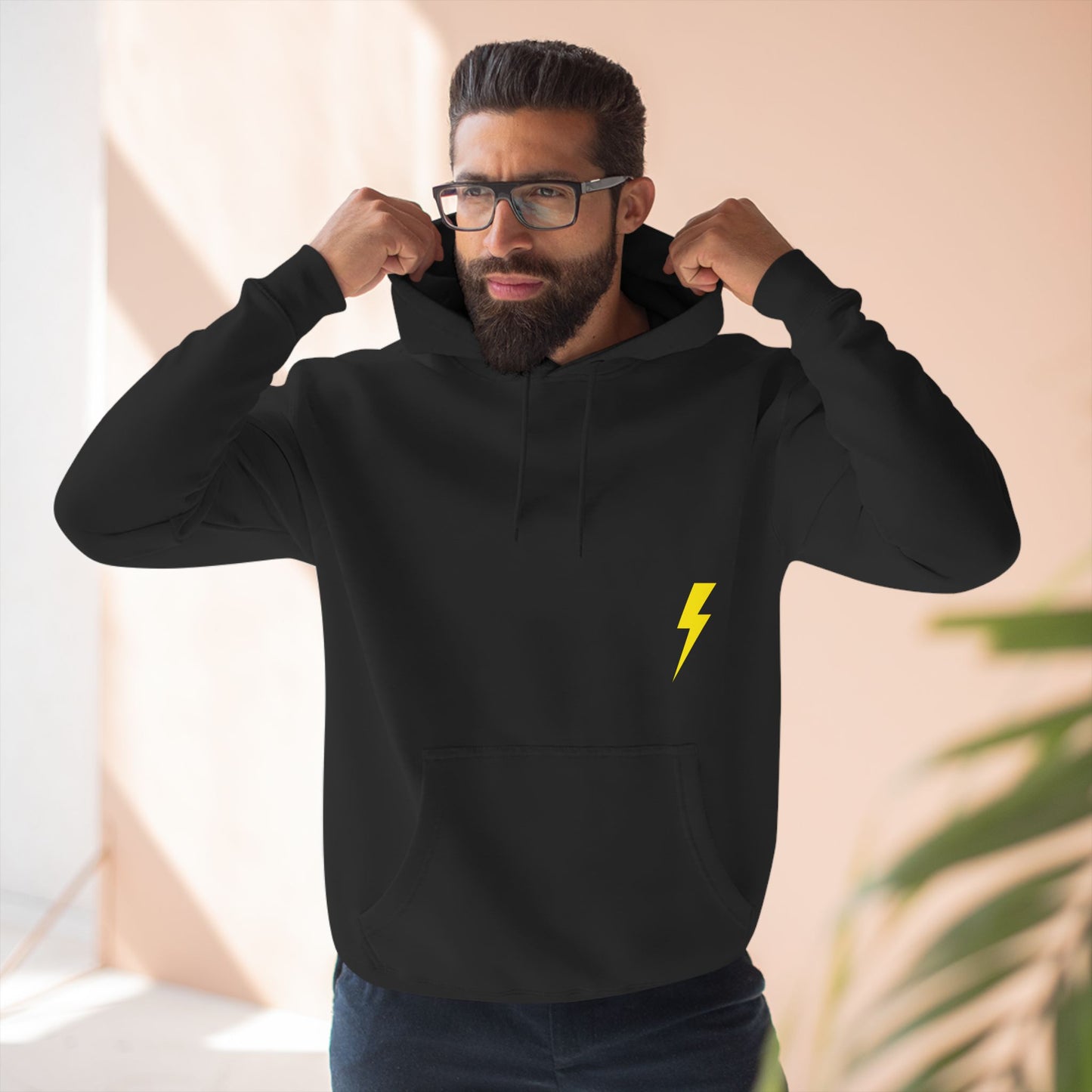 Rainbow Lightning Bolt Hoodie