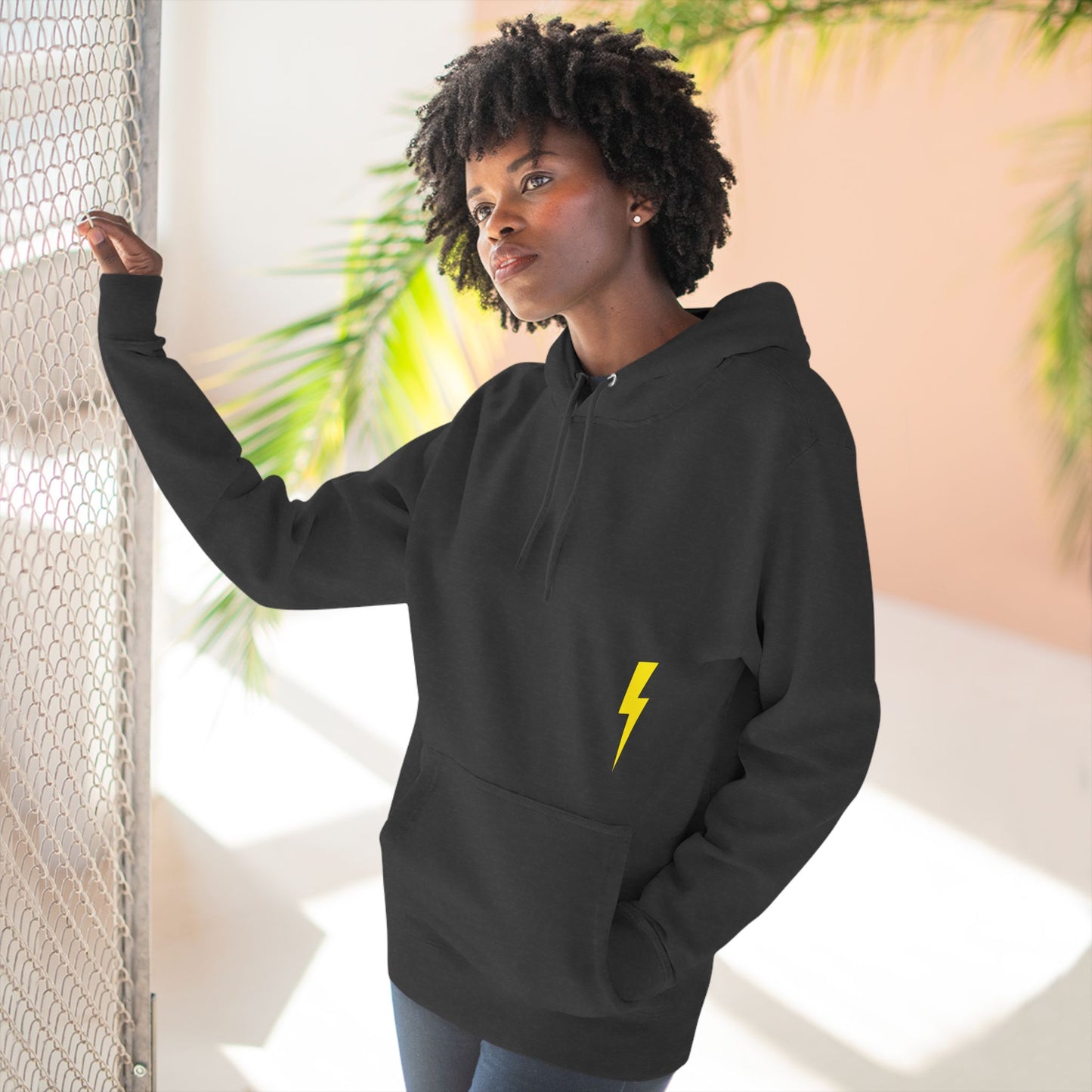 Rainbow Lightning Bolt Hoodie