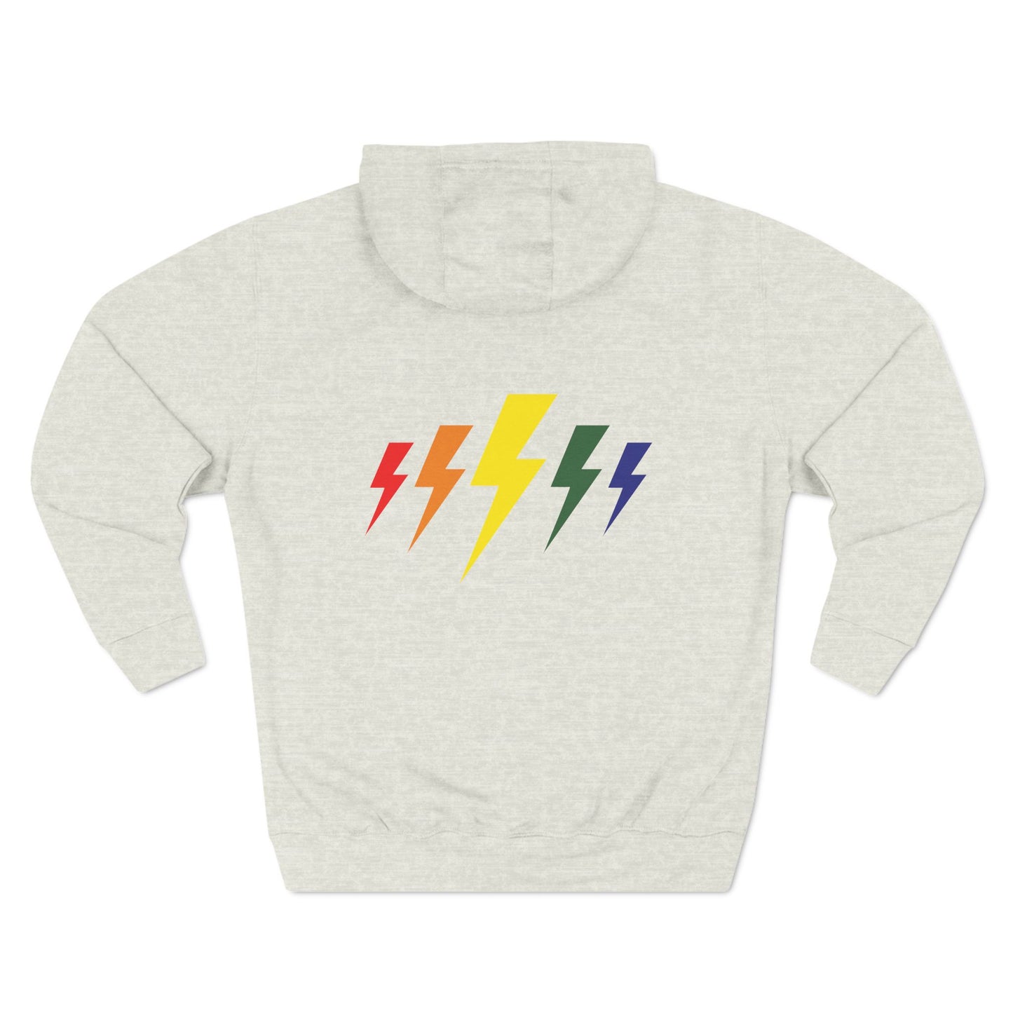 Rainbow Lightning Bolt Hoodie