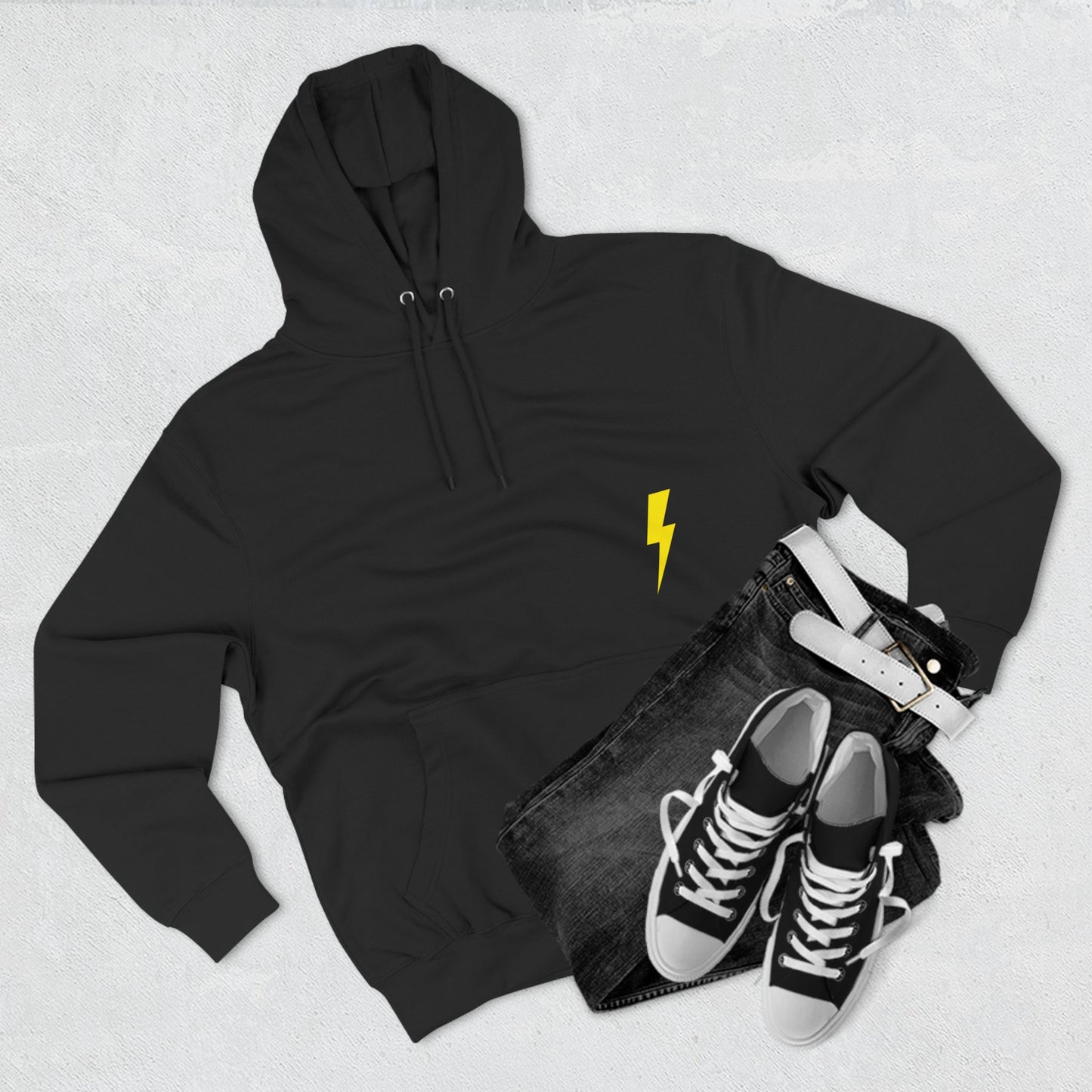 Rainbow Lightning Bolt Hoodie