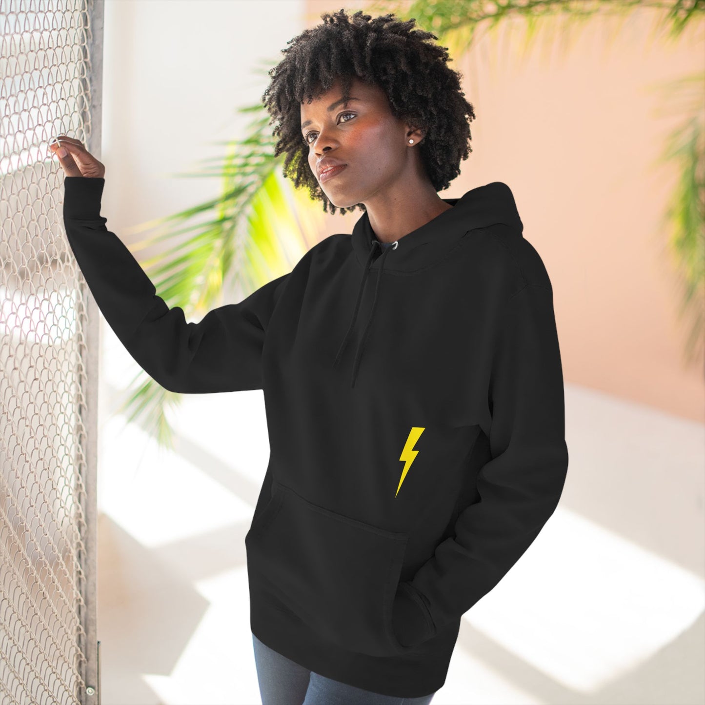 Rainbow Lightning Bolt Hoodie