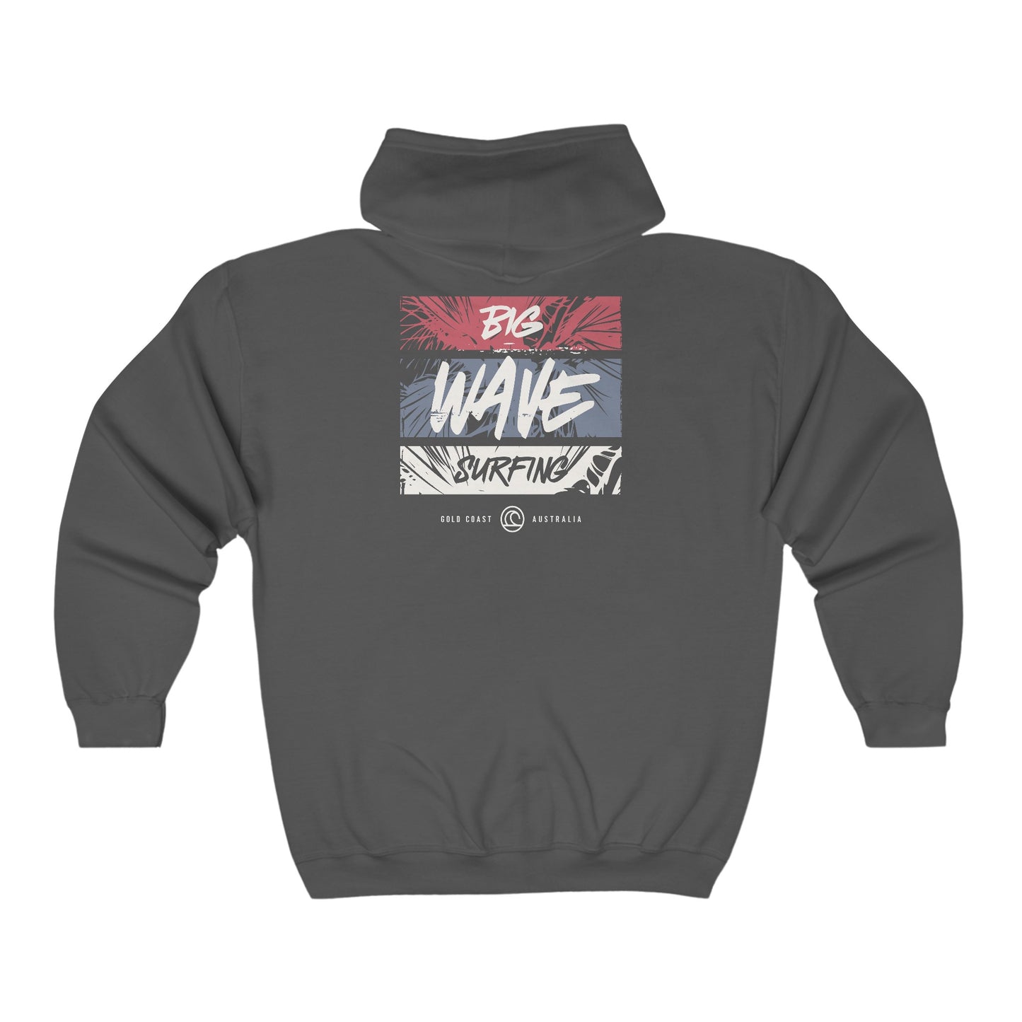 Big Wave Heavy Blend™ Full Zip Hooded Sweatshirt