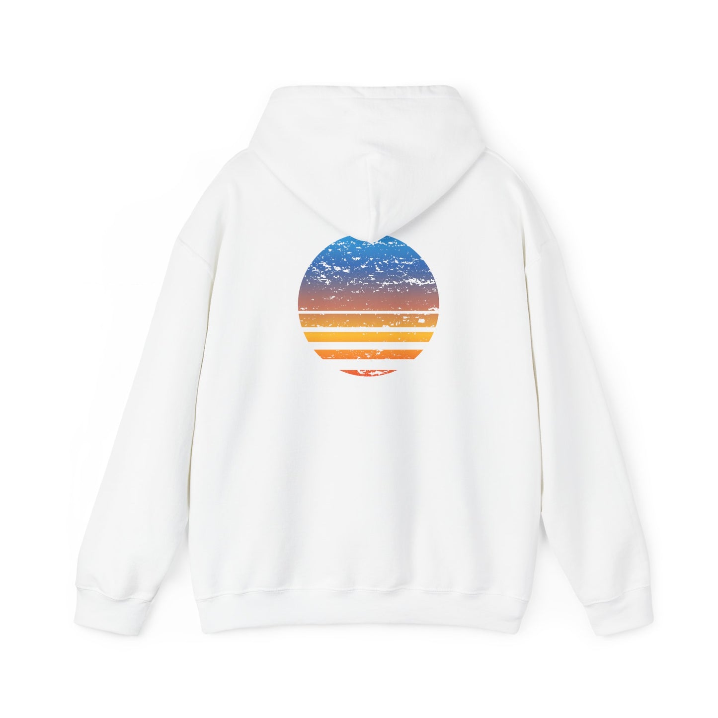 Distressed Circle Heavy Blend™ Hooded Sweatshirt