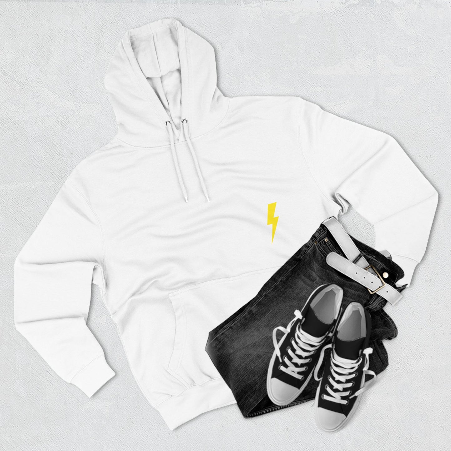 Rainbow Lightning Bolt Hoodie