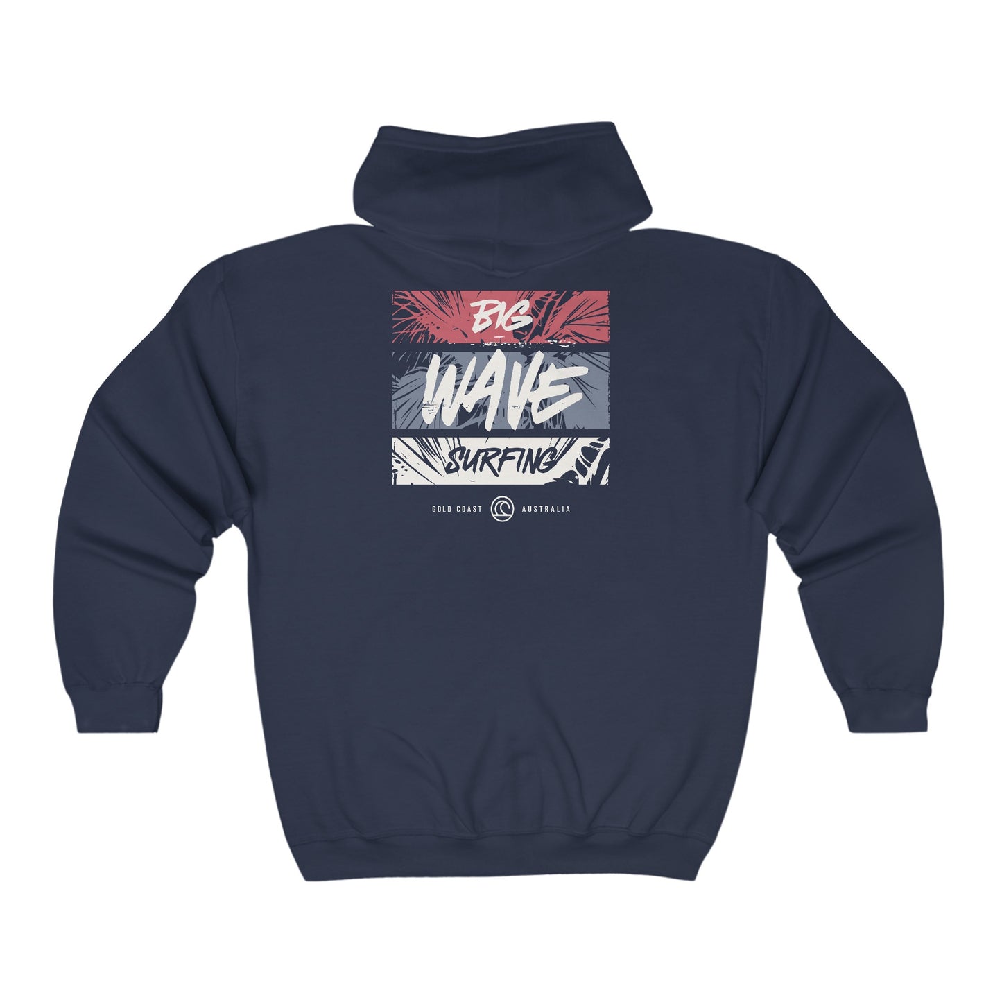 Big Wave Heavy Blend™ Full Zip Hooded Sweatshirt