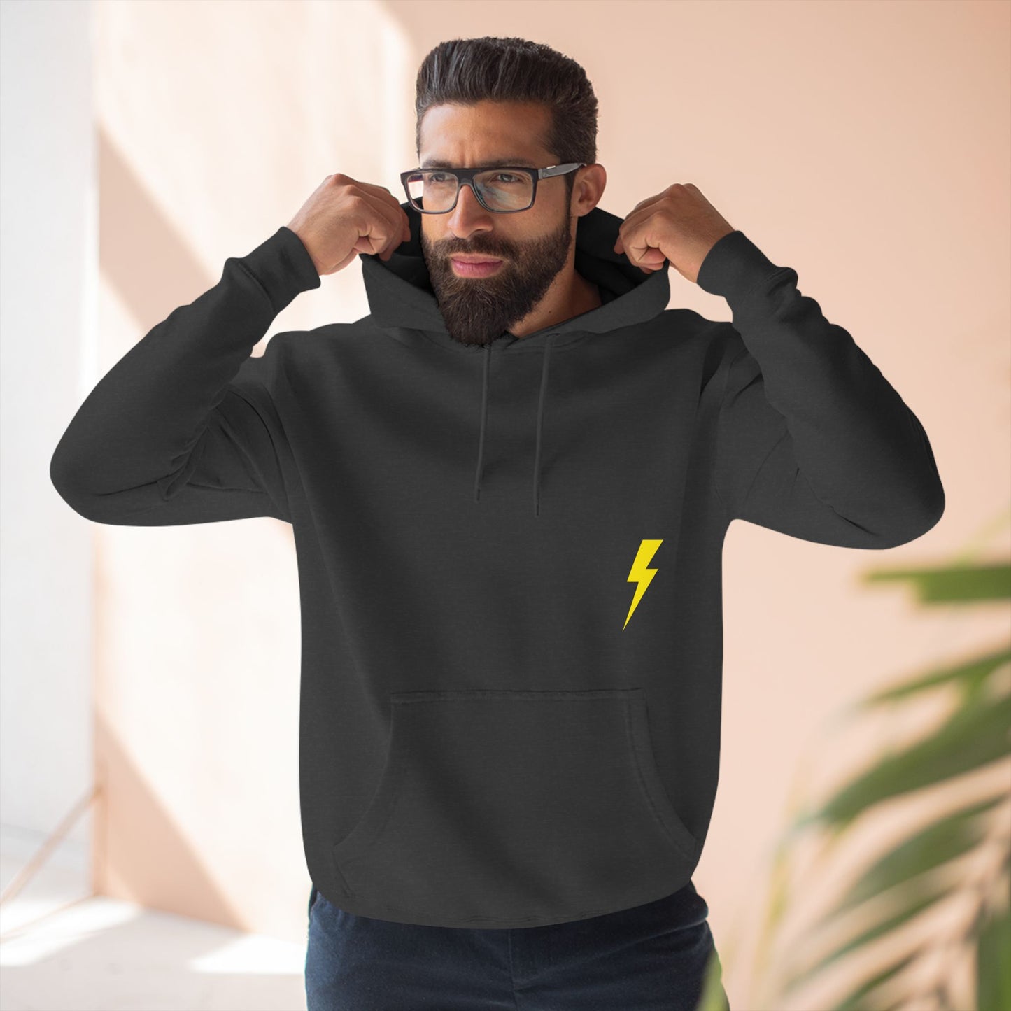 Rainbow Lightning Bolt Hoodie