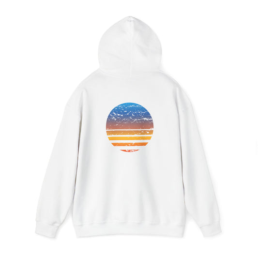 Distressed Circle Heavy Blend™ Hooded Sweatshirt