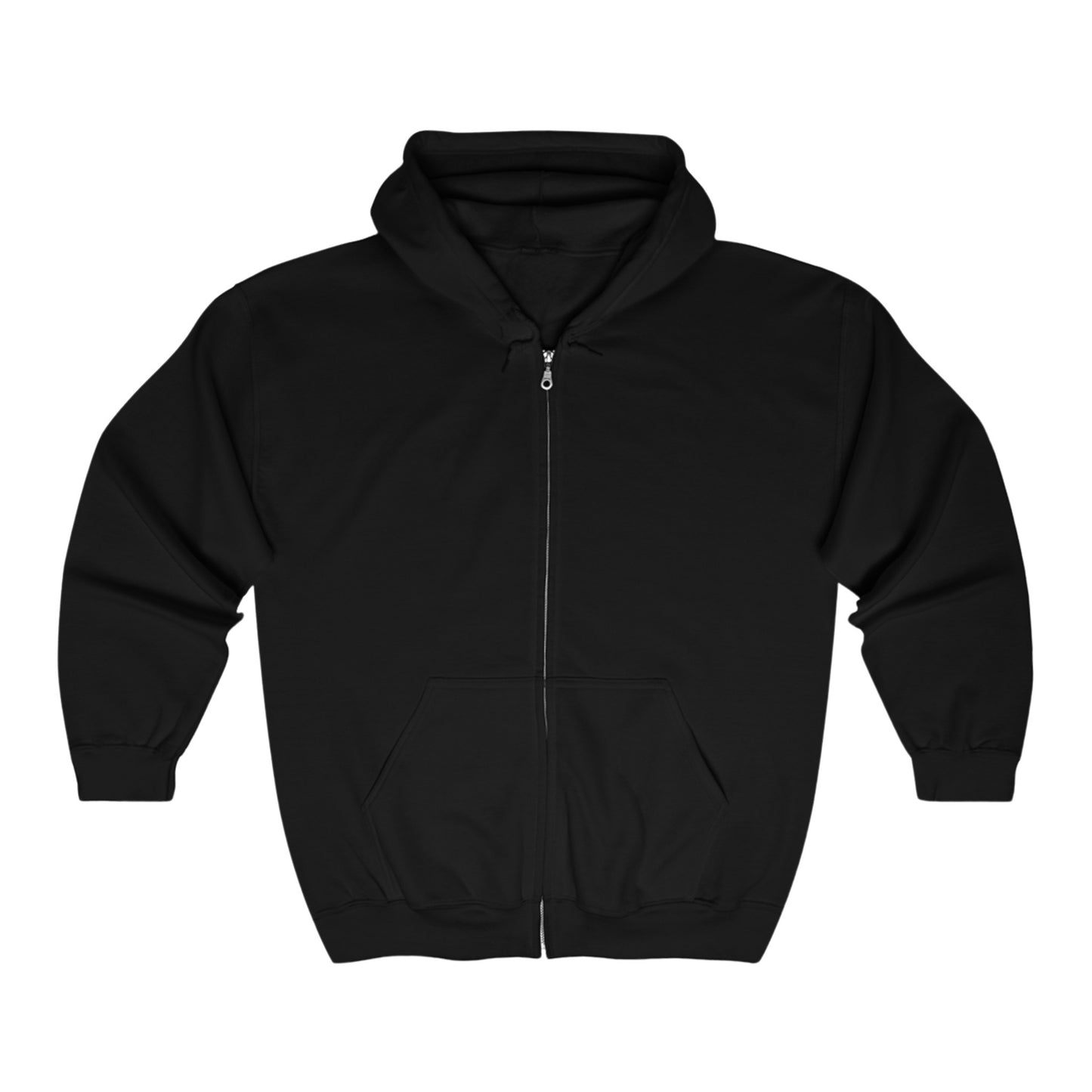 Whale Tail Heavy Blend™ Full Zip Hooded Sweatshirt