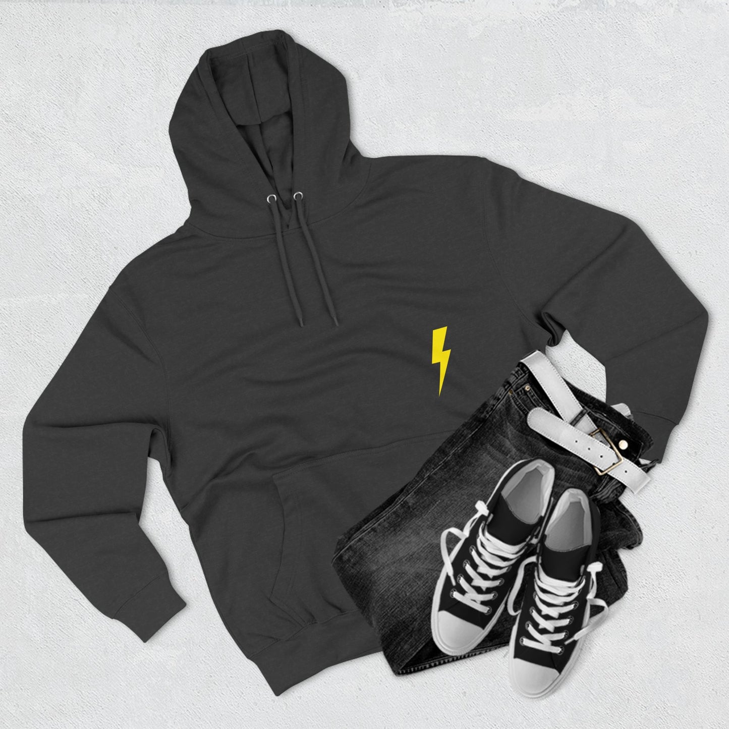 Rainbow Lightning Bolt Hoodie