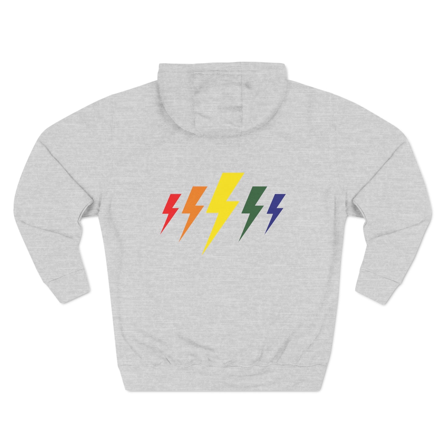 Rainbow Lightning Bolt Hoodie